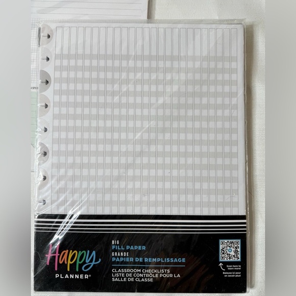 Happy Planner Teacher Planner &. Bundle 3 Filler Packages New - Picture 4 of 5